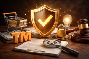 الفرق بين العلامة التجارية والاسم التجاري والحقوق القانونية لكل منهما – دليل قانوني شامل